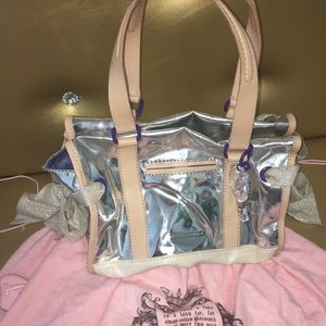 Juice Couture Silver bag